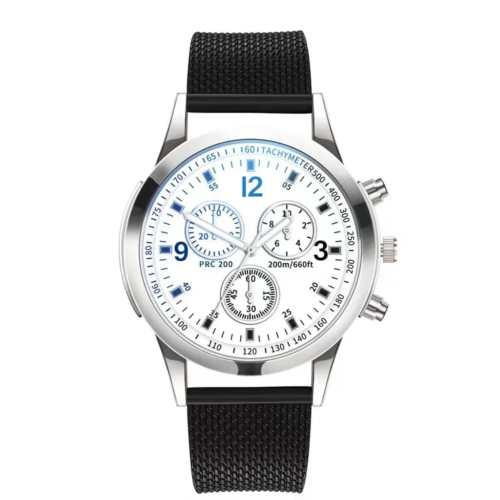 Men’s Stainless Steel Mesh Watch