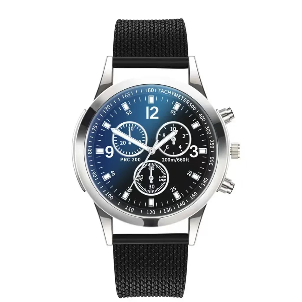 Men’s Stainless Steel Mesh Watch