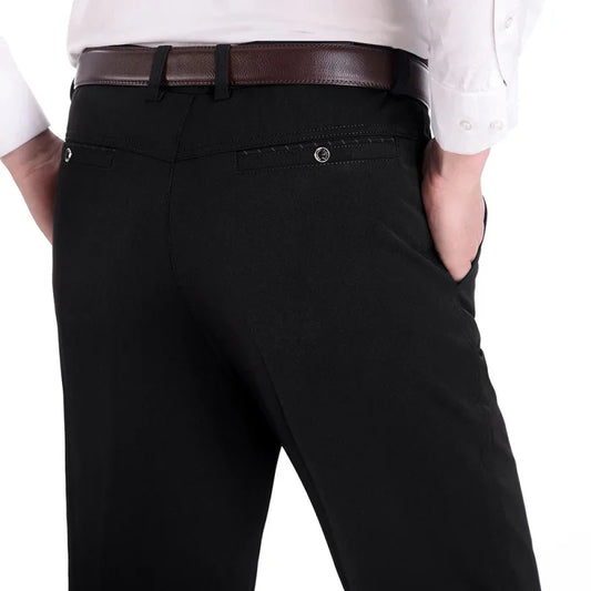 Men’s Business Casual Straight Pants