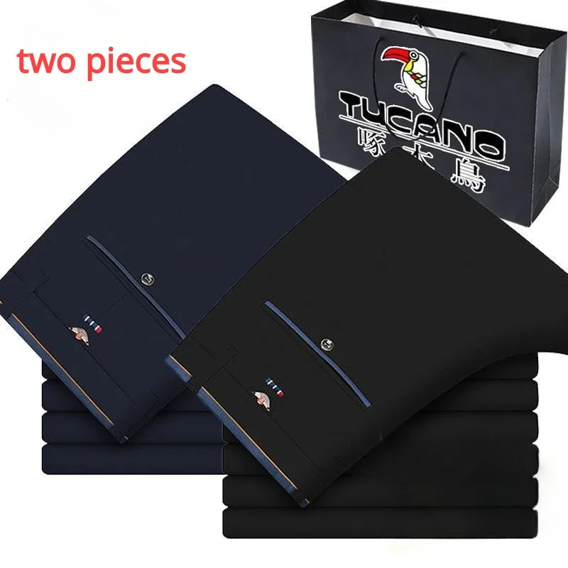 Men’s Slim Fit Suit Pants