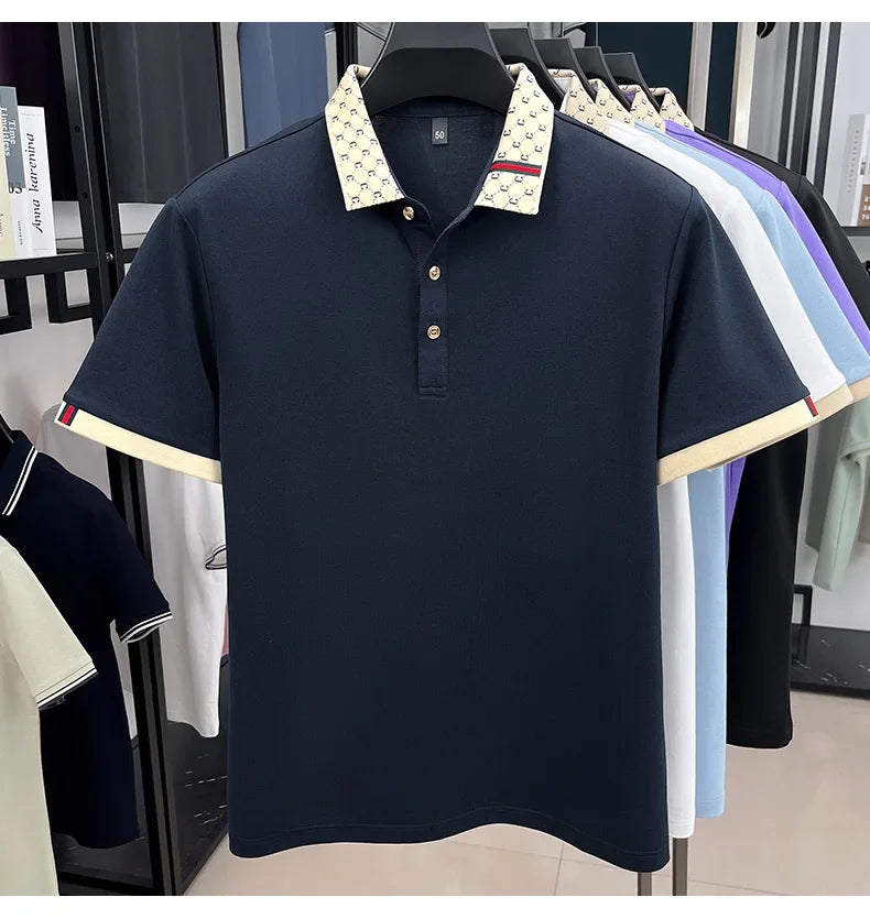 Men’s Lightweight Short Sleeve Polo Shirt