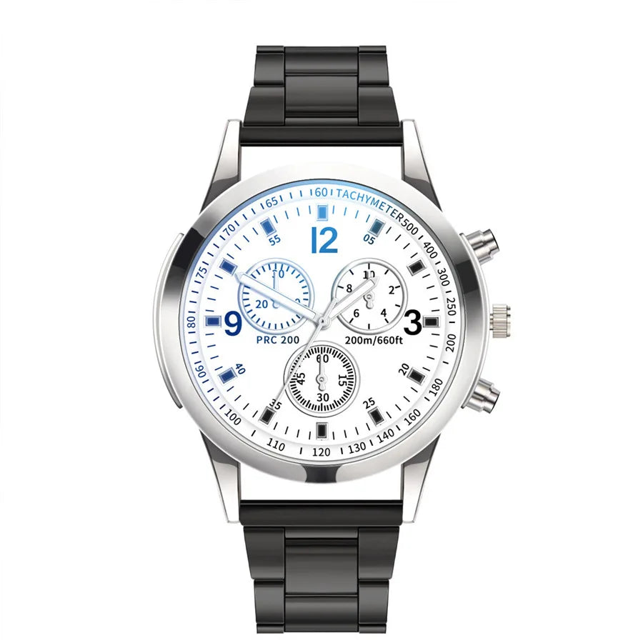 Men’s Stainless Steel Mesh Watch