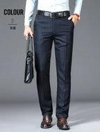 Men’s High Waist Suit Pants