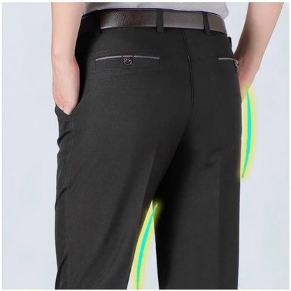 Men’s Business Casual Straight Pants