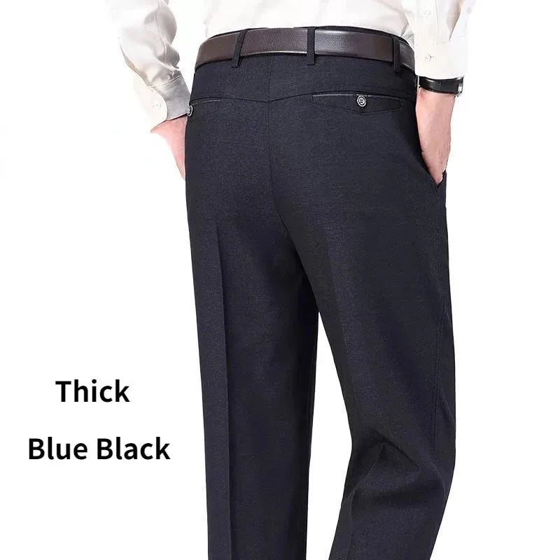 Men’s Business Casual Straight Pants