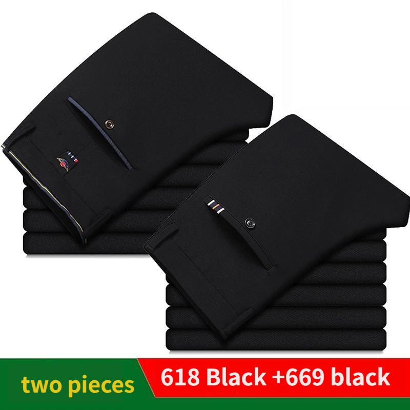 Men’s Slim Fit Suit Pants