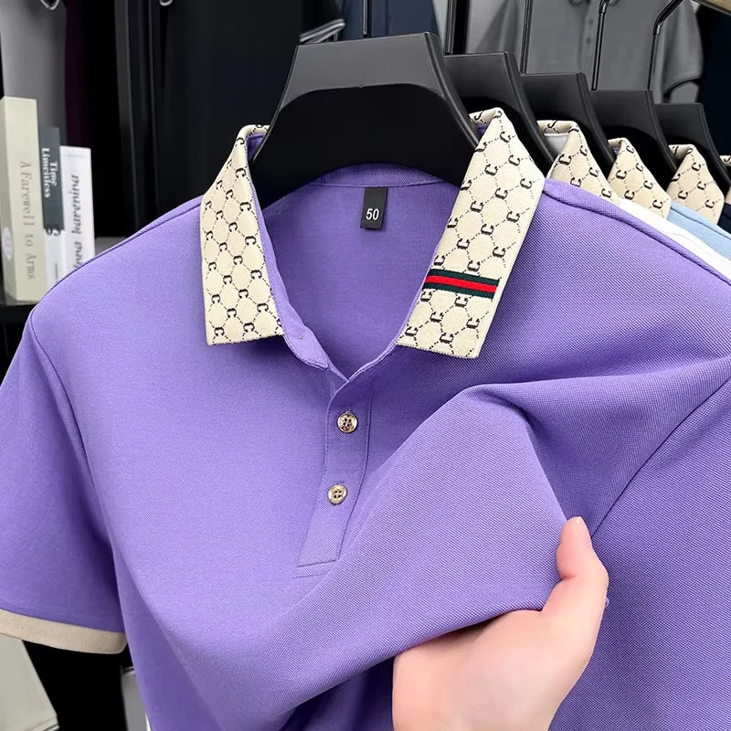 Men’s Lightweight Short Sleeve Polo Shirt