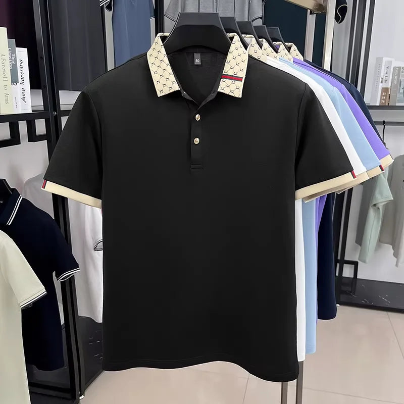 Men’s Lightweight Short Sleeve Polo Shirt