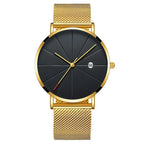 Men’s Ultra-Thin Stainless Steel Mesh Watch