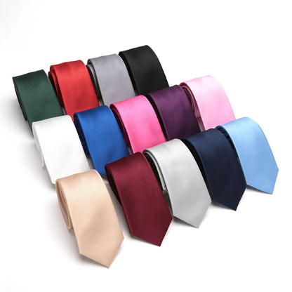 Men’s Formal & Wedding Neckwear Slim Tie