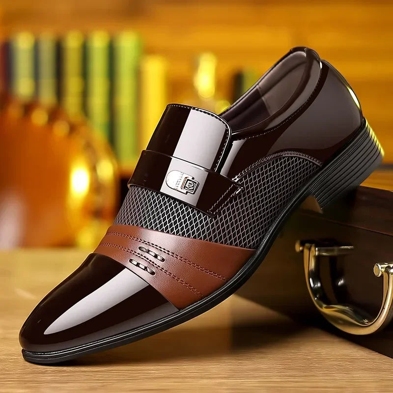 Men Shoes Formal Slip