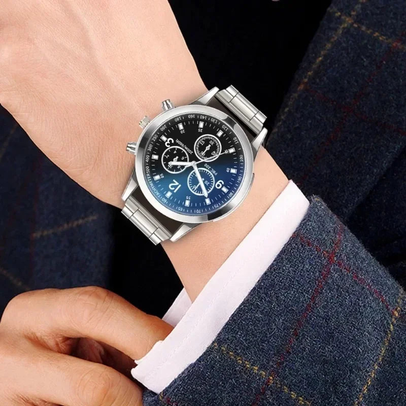 Men’s Stainless Steel Mesh Watch