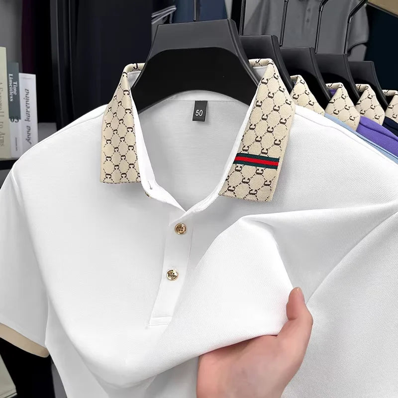 Men’s Lightweight Short Sleeve Polo Shirt