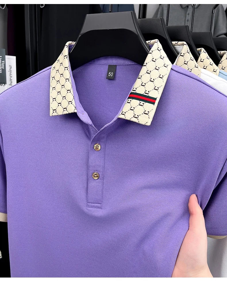 Men’s Lightweight Short Sleeve Polo Shirt